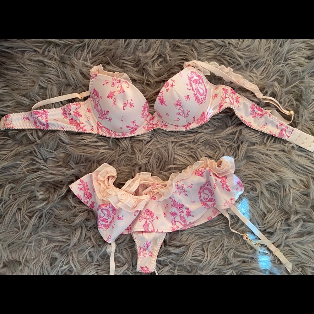 Mermaid lingerie set